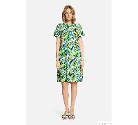 Cartoon Casual-Kleid Damen Baumwolle grün, 40