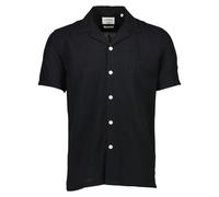 Leinenhemd LINDBERGH "Leinenhemd Relaxed Fit", Herren, Gr. XL, Normalgrößen, schwarz, Obermaterial: 55% Leinen, 45% Baumwolle, Hemden (90194953-XL) schwarz