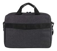 CASUAL Notebook Tasche 15.6 Zoll | Nylon | gepolstertes Innenfach | Organizer | Smartphone-Fach | Schultergurt | Grau