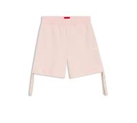 HUGO Shorts mit Logo-Print und gerafften Seiten - Style CASUAL_Shorts, 50561063 Hellrosa M
