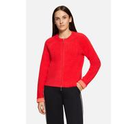 Casual-Strickjacke mit Reißverschluss High Risk Red Damen