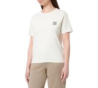 HUGO Regular Fit Pyjama-Oberteil aus Modal-Mix in Offwhite, Größe M
