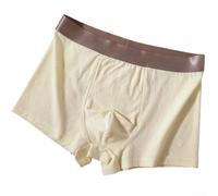 Caswynlife Schlafanzug Boxer Shorts Männer Alltag Komfortabel | Weicher Baumwollmix, elastisches Jacquard-Muster, angenehmes Tragegefühl, Größen L-4XL, täglicher Komfort