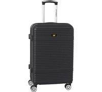 CAT Alexa Hartschalen - ABS Trolley Koffer - Reisekoffer - TSA - Schwarz | Größe 20", 24", 28" (24" / 64L)