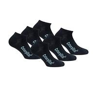 CAT Caterpillar 6 Paar Herren Kurze Socken Sneaker weicher Baumwolle (Schwarz, 43-46)
