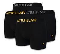 CAT Caterpillar Herren Boxershorts Boxer Short Unterhosen in Schwarz und Größen M, L, XL, XXL (4er, 8er oder 12er Pack) (12, M)