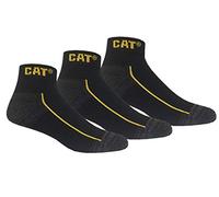 CAT Caterpillar ROBUST - lange und/oder kurze Arbeitssocken mit Cordura-Technologie (43-46, 9 Paar kurze Robust)