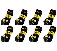Cat Caterpillar Universal, Herrensocken, 6|9|12|24 Paar, Farben und Größe nach Wahl in Schwarz, Blau, Grau, in den Größen 35-40 | 41-45 | 46-50 (Übergröße), Socken 24 Paar schwarz 43