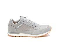 CAT Caterpillar Ventura Grey (P726271) - graue Herrenschuhe mit Flacher Sohle, Schnürsneaker aus Wildleder und Mesh, atmungsaktiv und bequem, im Casual-Stil, Größe 43 EU