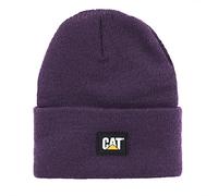 Cat erpillar Herren CAT Label Cuff Beanie, purple velvet, Einheitsgröße