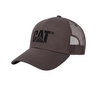 Cat erpillar Herren-Hüte mit erhöhtem Logo und gestickter Vorderseite und kontrastierender Netzrückseite mit Kunststoff-Snapback-Verschluss, Magnet, Einheitsgröße