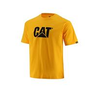 CAT Herren 1510305 Tm Logo T-Shirt, Gelb, Schwarz, XL