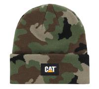 Caterpillar Herren Cat Label Cuff Beanie, Woodlang/Camouflage, Einheitsgröße
