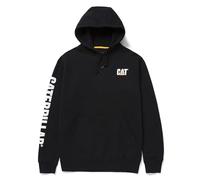 CAT Herren Trademark Banner Kapuzen-Sweatshirt (Normale Größen) Kapuzenpullover, Schwarz, XXX-Large