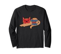 Cat Lady, Katzen Lady, Langarmshirt