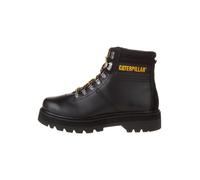 CAT Leder-Boots "Vanquish" in Schwarz - Größe 40,5 | Damen Stiefel