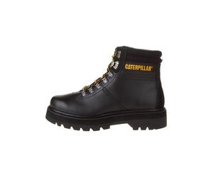 CAT Leder-Boots "Vanquish" in Schwarz - Größe 42 | Damen Stiefel
