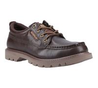 CAT Lifestyle Colorado Mokassin Low Leder Herren Dunkelbraune Schnürschuhe EU 40,5 / UK 7