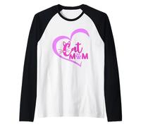 Cat Mom - I Love My Cat - Cat Mom Great Gift Idea - Classic Raglan