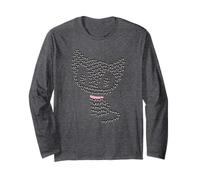Cat Over Cat Logo Langarmshirt