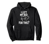 Cat Sarcastic Saying with Feline Motif for Men and Women Pullover Hoodie