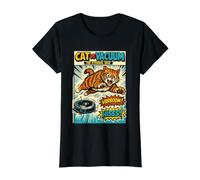 Cat Vs Vacuum The Eternal War Lustiger Katzenliebhaber für Männer und Frauen Preisgünstiges Grafik-T-Shirt