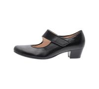 Ara Spangenpumps CATANIA Nappa schwarz mit Klettriemchen H 12-Weite Gr. 7,5 (41)