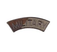 Catch the Patch Military Army Militär - (Größe: 7,7 x 2,6 cm) - Kultige Aufnäher zum Aufbügeln & Aufnähen - Für Jacken, Rucksäcke, Shirts & Cosplay - Ein Must-have für DIY-Fans