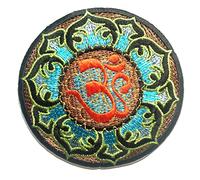 Catch the Patch Om Symbol Meditation - (Größe: Ø 8,4 cm) - Kultige Aufnäher zum Aufbügeln & Aufnähen - Für Jacken, Rucksäcke, Shirts & Cosplay - Ein Must-have für DIY-Fans