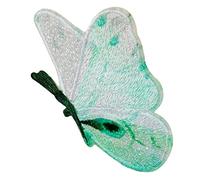 Catch the Patch Schmetterling Tier - (Größe: 6,3 x 5,5 cm) - Aufbügler & Applikationen in verschiedenen Größen - Ideal für Kleidung, Schulranzen, Jeans & Rucksäcke