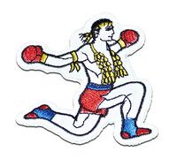 Catch the Patch Thailand Boxing Muay Thai - (Größe: 6,8 x 8 cm) - Kultige Aufnäher zum Aufbügeln & Aufnähen - Für Jacken, Rucksäcke, Shirts & Cosplay - Ein Must-have für DIY-Fans