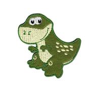 Catch the Patch Tyrannosaurus T-Rex Dinosaurier Tier - (Größe: 6,6 x 6 cm) - Aufbügler & Applikationen in verschiedenen Größen - Ideal für Kleidung, Schulranzen, Jeans & Rucksäcke