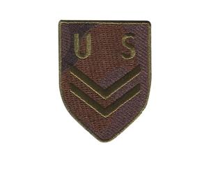 Catch the Patch US Army Militär Aufnäher zum Aufbügeln Military 4,8 x 6,5 cm Bügelbild für Erwachsene mit Bundeswehr Morale Tactical Outdoor, Airsoft SWAT Medic Blutgruppe Anwendung