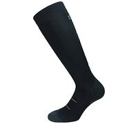 Caterpillar 1 Paar CAT Long Socken für Herren mit abgestufter Kompression, verbessert die Durchblutung und beschleunigt die Muskelregeneration (Schwarz, 39-42)