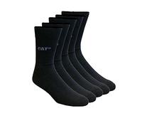 Caterpillar CAT Herren Businesssocken wahlweise 5|10|15|20 Paar, in 39-42/43-46, in Schwarz und/oder Bunt-Mix, große Farb- und Mengenauswahl, Socken (43-46, 15 Paar Schwarz)
