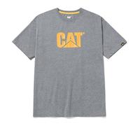 Caterpillar Cat T-Shirt, TM Logo, Grau, Größe : XL