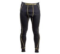 Caterpillar CAT Workwear Herren Thermo-Baselayer-Hose, 44W, Thermohose Schwarz