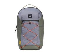 Caterpillar City Vibes M Backpack 84660-652 - Robuster 22L Stadtrucksack für Damen & Herren - Wasserabweisender Tagesrucksack mit Laptopfach - Modernes Design - Grau/Grün (Olive/Mid Grey)