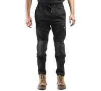 Caterpillar Dynamic Baumwolle Herren Schwarze Outdoor-Hosen 34 Zoll