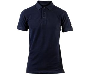 Caterpillar Essentials Baumwoll Herren Polo-Shirt Blau M