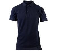 Caterpillar Essentials Baumwoll Herren Polo-Shirt Blau XL