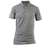 Caterpillar Essentials Baumwoll Herren Polo-Shirt in Grau L