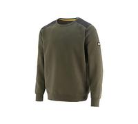 Caterpillar Essentials Crewneck Sweatshirt Army Moss