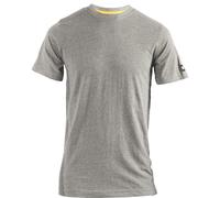 Caterpillar Essentials Kurzarm Baumwoll-Herren T-Shirt in Grau 2XL