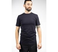 Caterpillar Essentials Kurzarm Baumwollhemd für Herren Blau 2XL