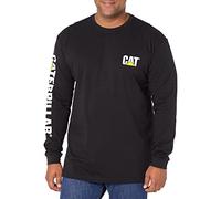 Caterpillar Herren Langarm T-Shirt FS712 (M) (Schwarz)