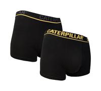 Caterpillar Herren Boxershorts (schwarz/gelb, M)