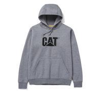 Caterpillar Herren Marken-Hoodies mit gesticktem Cat Front Logo, S3 Cord Management System und Beuteltasche, dunkelgrau (Dark Heather Grey), X-Large