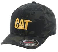 Caterpillar Herren Trademark Flexfit Cap Baseballkappe, Night Camo, S/M