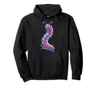 Caterpillar Insect Lover Entomologie Bug Lover Larve Pullover Hoodie